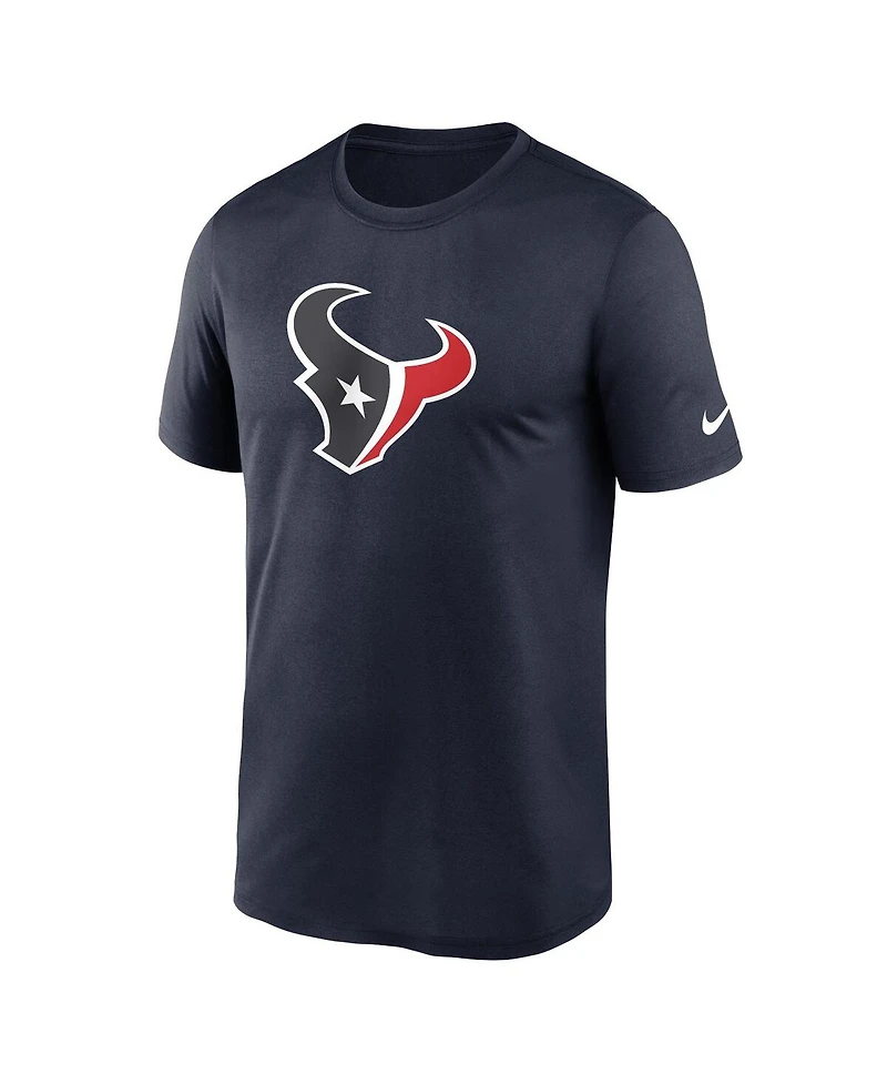 Nike Men's Navy Houston Texans Legend Logo Performance T-Shirt