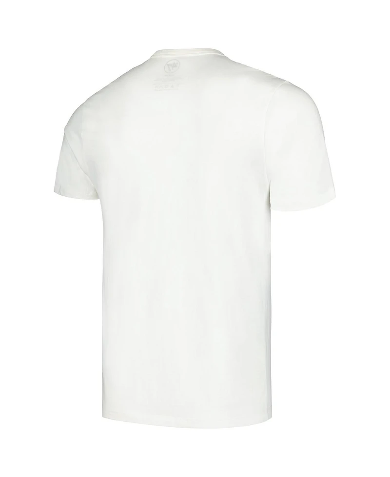 '47 Brand Men's White Cleveland Browns Flag Script Franklin T-Shirt