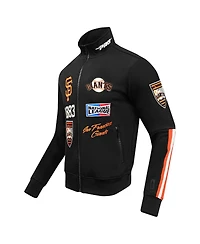 Pro Standard Men's Black San Francisco Giants Fast Lane Full-Zip Track Jacket