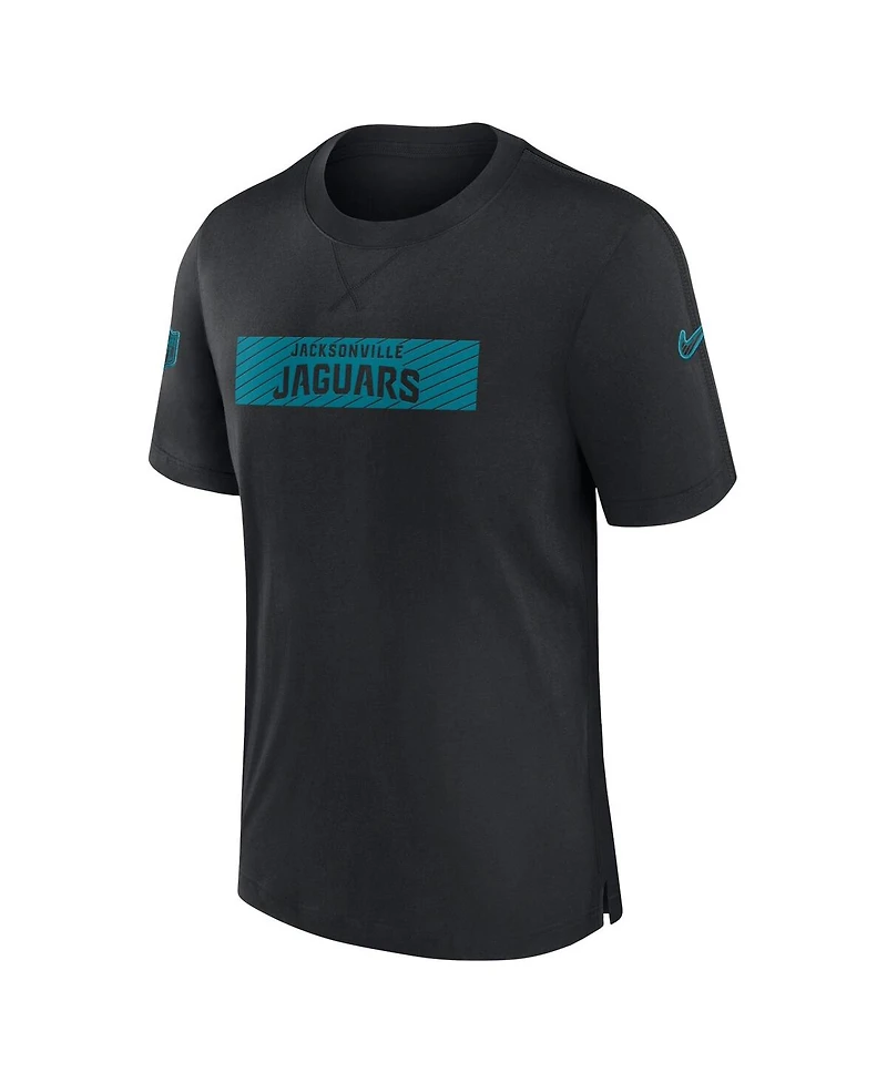 Nike Men's Black Jacksonville Jaguars Sideline Player Performance T-Shirt
