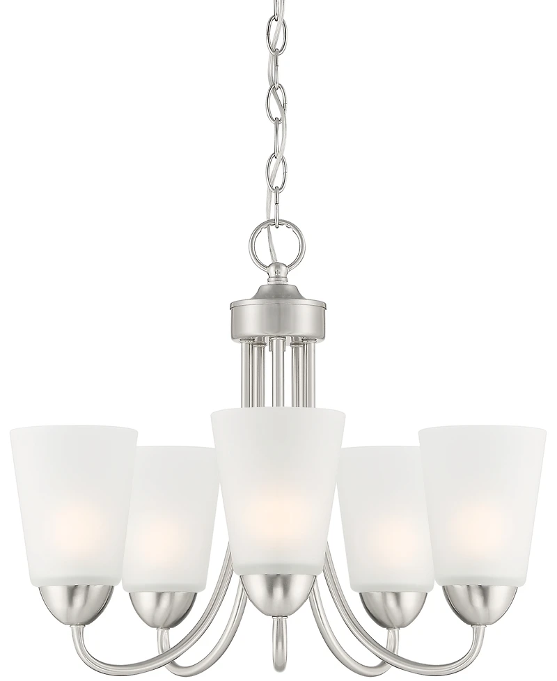 Designers Fountain Malone 20" Metal 5 Light Chandelier
