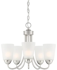 Designers Fountain Malone 20" Metal 5 Light Chandelier