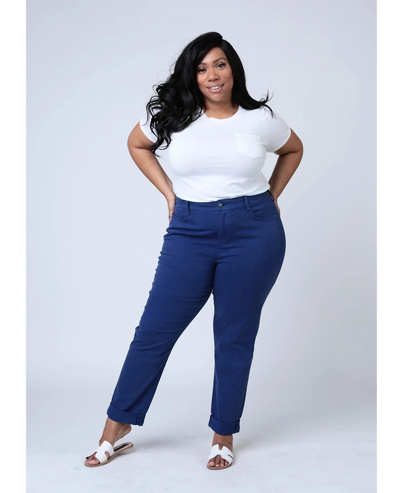Slink Jeans Plus High Rise Boyfriend