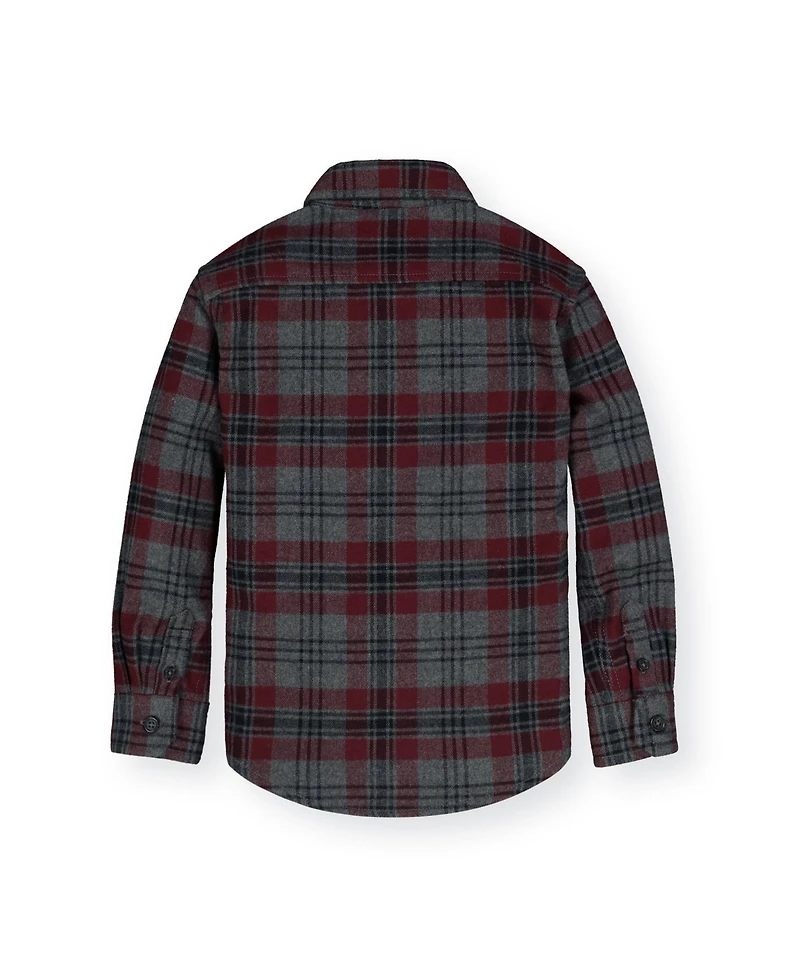 Hope & Henry Baby Boys Flannel Button Down Shirt