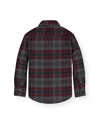 Hope & Henry Baby Boys Flannel Button Down Shirt