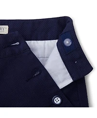 Hope & Henry Baby Girls Pique Sailor Pant