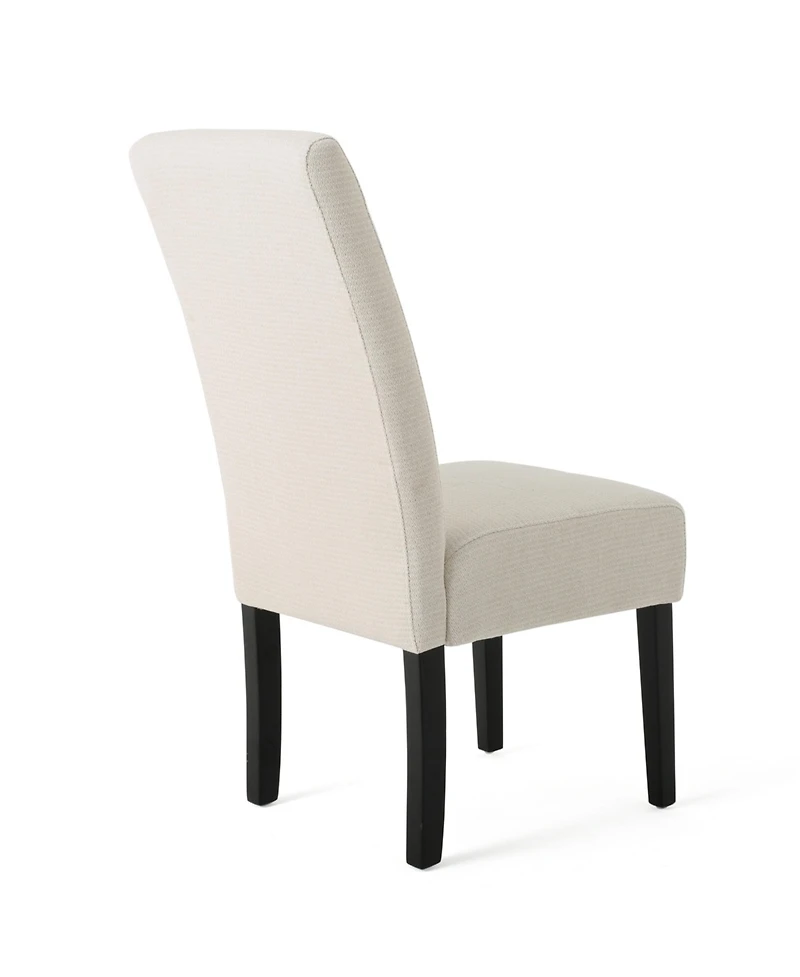 Simplie Fun Dining Chairs (Set Of 2): Contemporary, T-Stitch Design, Comfortable