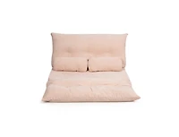 Slickblue 6-Position Adjustable Sleeper Lounge Couch with 2 Pillows