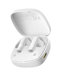 Baseus E20 Wireless Earbuds Bluetooth 5.3 Headphones in-Ear Earphones, White