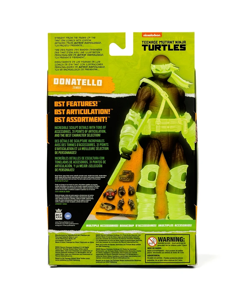 The Loyal Subjects Bst Axn Undead Gid Donatello 5" Figure, Special Edition, Created for Macy's