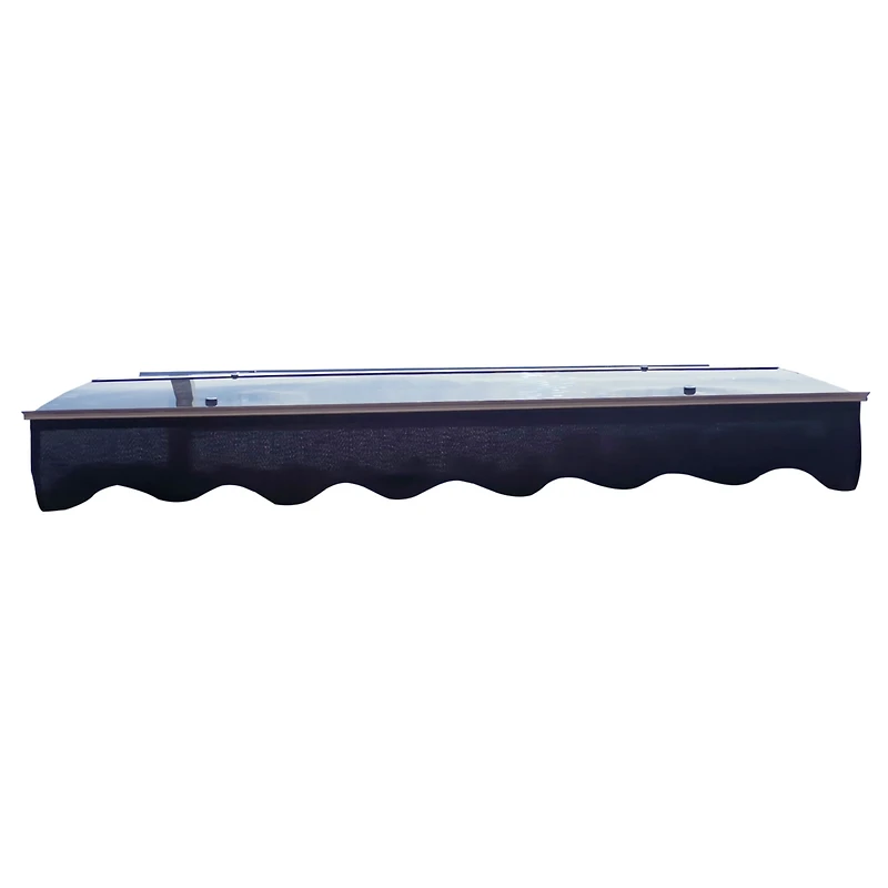 Streamdale Polycarbonate Door Window Awning with Valance