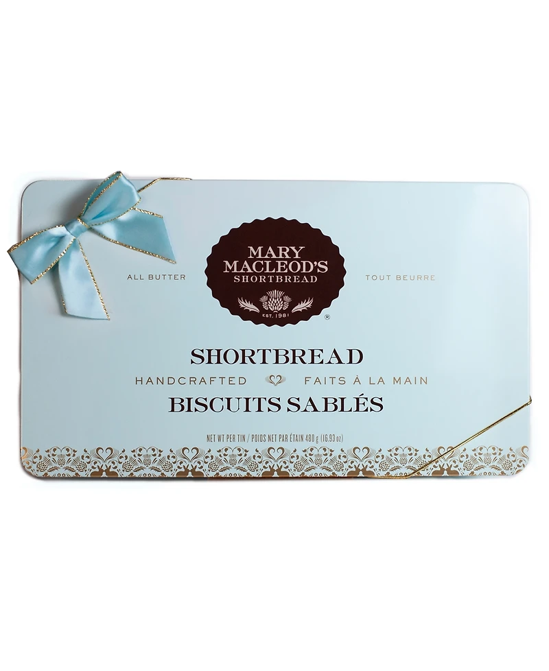 Mary Macleod's Variety Signature Cookie Tin Shortbread Cookies Gift