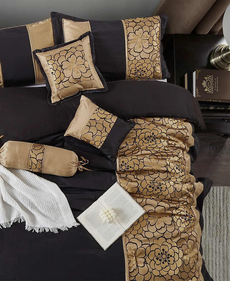 Stratford Park Sibyl Jacquard 7-Pc. Comforter Set, California King