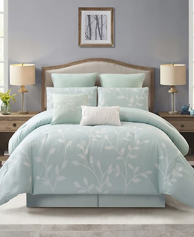 Stratford Park Siona Floral 8-Pc. Comforter Set, California King
