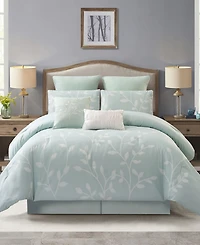 Stratford Park Siona Floral 8-Pc. Comforter Set, California King