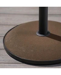 Streamdale Concrete Umbrella Base With Iron Support Pole (33 Lbs)
