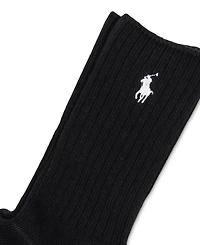 Polo Ralph Lauren Women's Classic Ribbed Crew Socks 79104