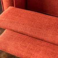 Streamdale Mid-Century Modern Button-Tufted Recliner With Beech Wood Legs