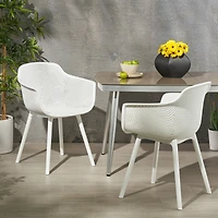 Streamdale Furniture Outdoor Dining Chair Set - Weather Resistant & Stylish