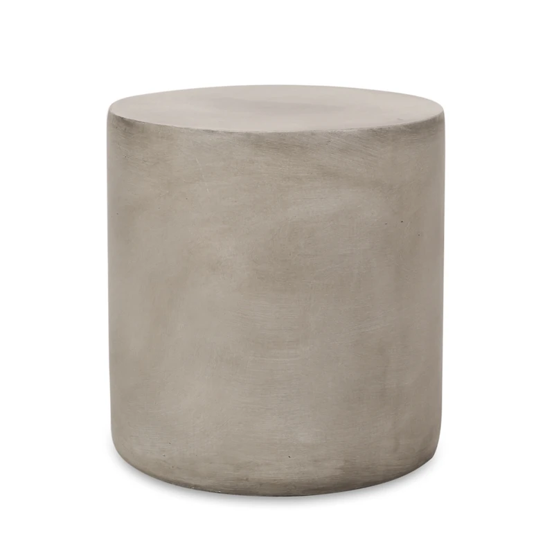 Streamdale Regina Concrete Cylindrical Side Table