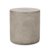Streamdale Regina Concrete Cylindrical Side Table