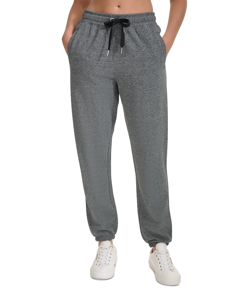 Calvin Klein Women's Fleece High Waist Drawstring Sweatpants