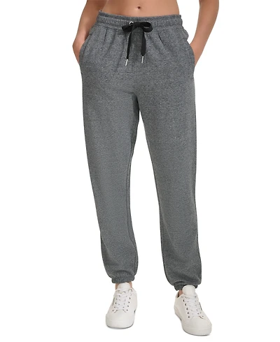 Calvin Klein Women's Fleece High Waist Drawstring Sweatpants