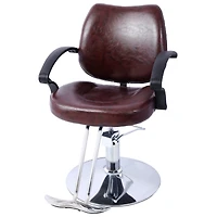 Simplie Fun Heavy-Duty Salon Chair with Hydraulic Pump and Barber Cape