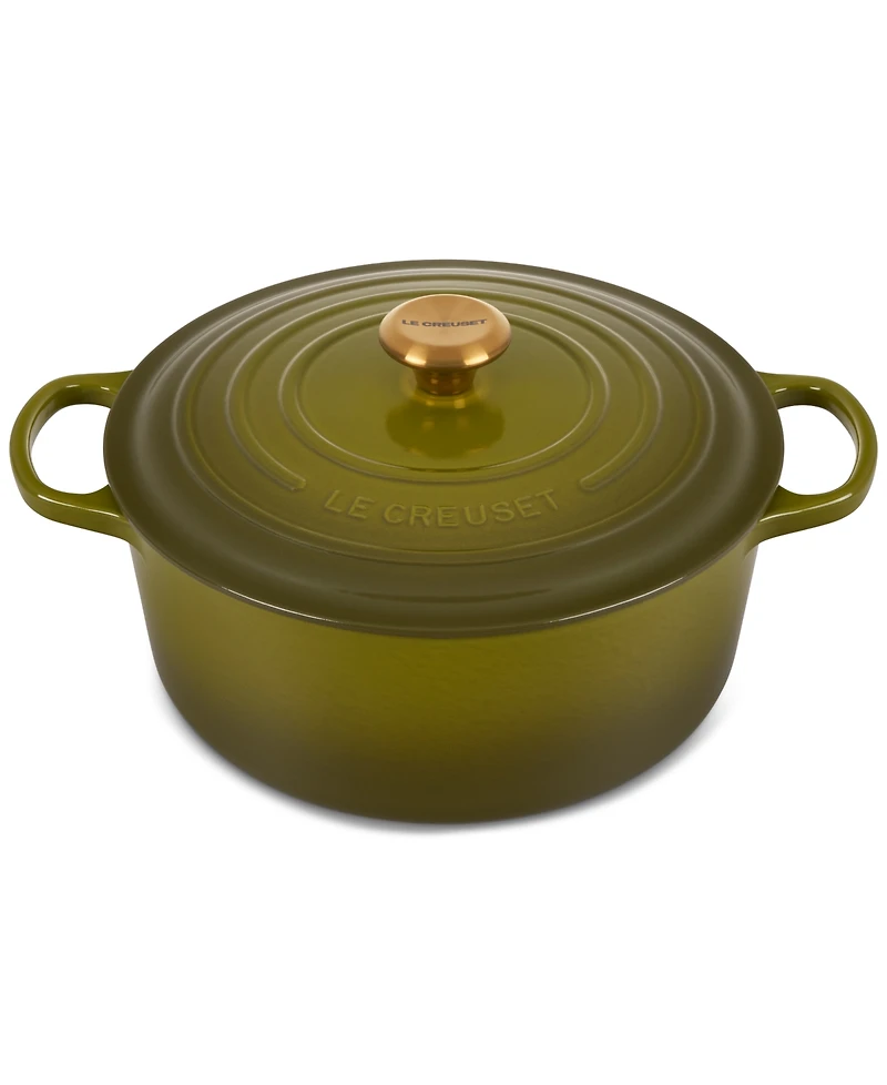 Le Creuset Signature Enameled Cast Iron 5.5-Quart Round Dutch Oven