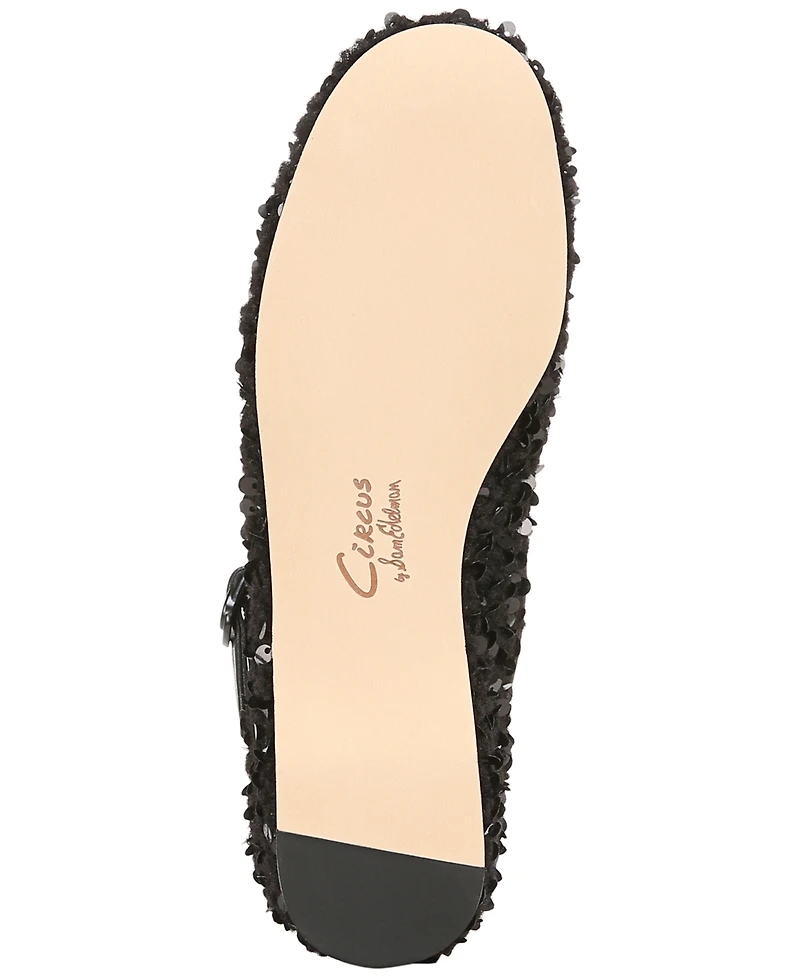 Circus Ny by Sam Edelman Women's Zuri Cozy Crossband Ballet Flats