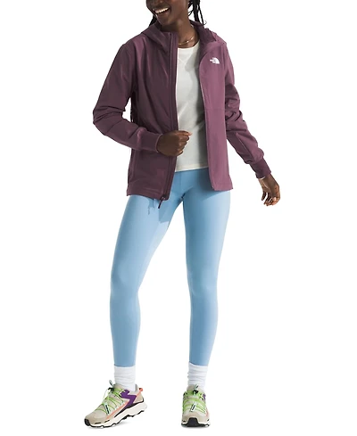 The North Face Women's Shelbe Raschel Zip-Front Fleece-Lined Hoodie Jacket