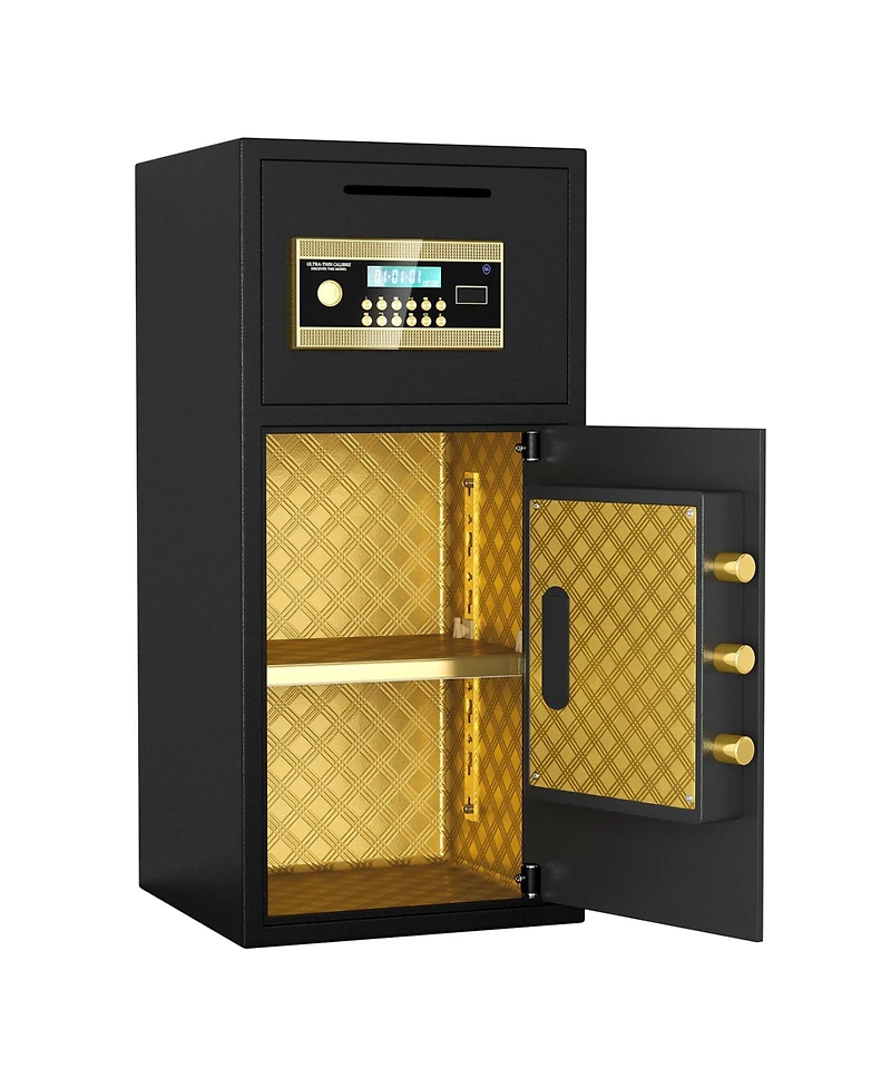 Coin-Operated Digital Security Safe with Hidden Code, 3.5 Cu. Ft.