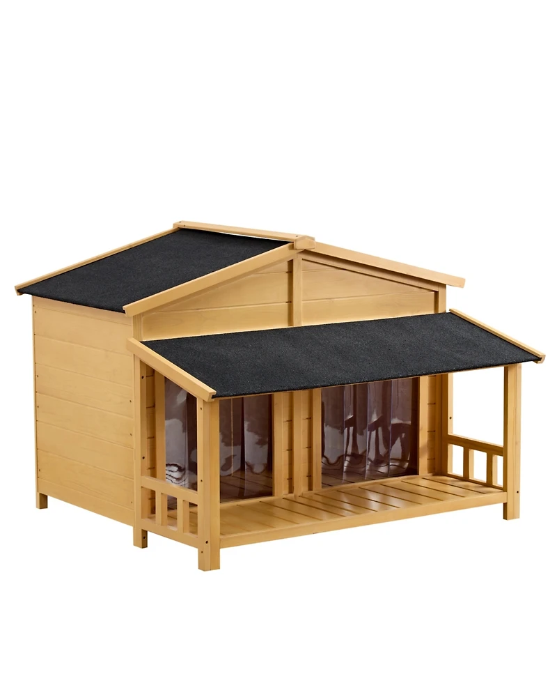Streamdale Exquisite Porch Dog House Waterproof, Elevated, Adjustable