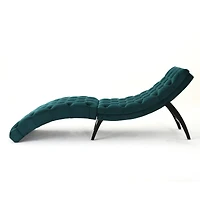 Streamdale Luxurious Velvet Chaise Lounge For Ultimate Relaxation
