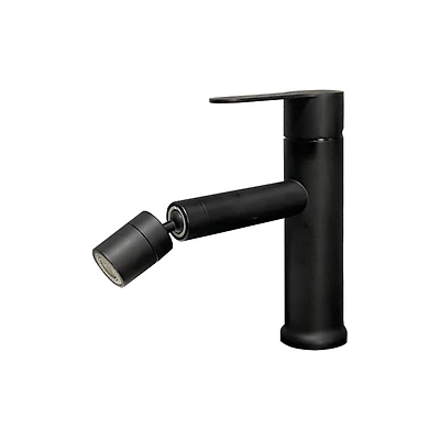 Stainless Steel Single-Handle Bathroom Sink Faucet
