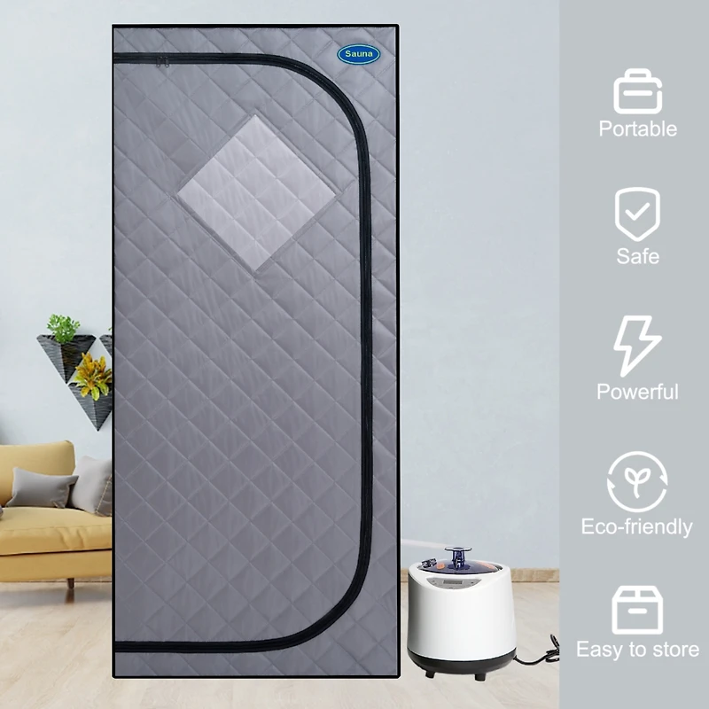 Streamdale Personal Steam Sauna Tent with Timer and Fcc Certification