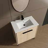 Streamdale 30" Bathroom Vanity with Storage Cabinet, Engineered Wood