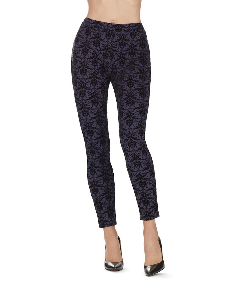 MeMoi Women's Sahi Floral Damask Leggings
