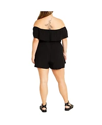 City Chic Women's Kiki Playsuit