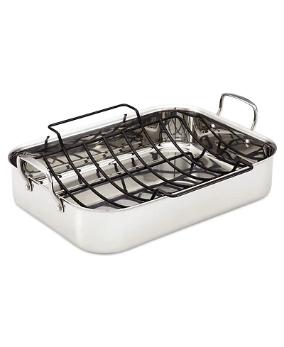 Anolon Tri-Ply Roaster with Roasting Rack