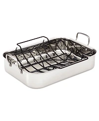 Anolon Tri-Ply Roaster with Roasting Rack