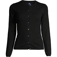 Lands' End Women's Plus Cashmere Cardigan Sweater