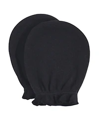 Hudson Baby Baby Girls Hudson Cotton Scratch Mittens, Enchanted Forest, 0-6 Months