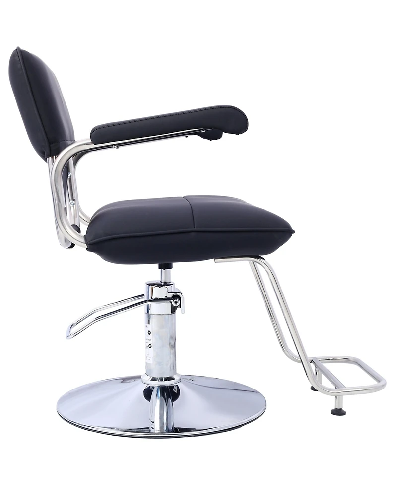 Simplie Fun Heavy-Duty Salon Chair with Barber Cape