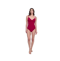 Profile by Gottex Women's Devine Surplice Tankini Swim Top