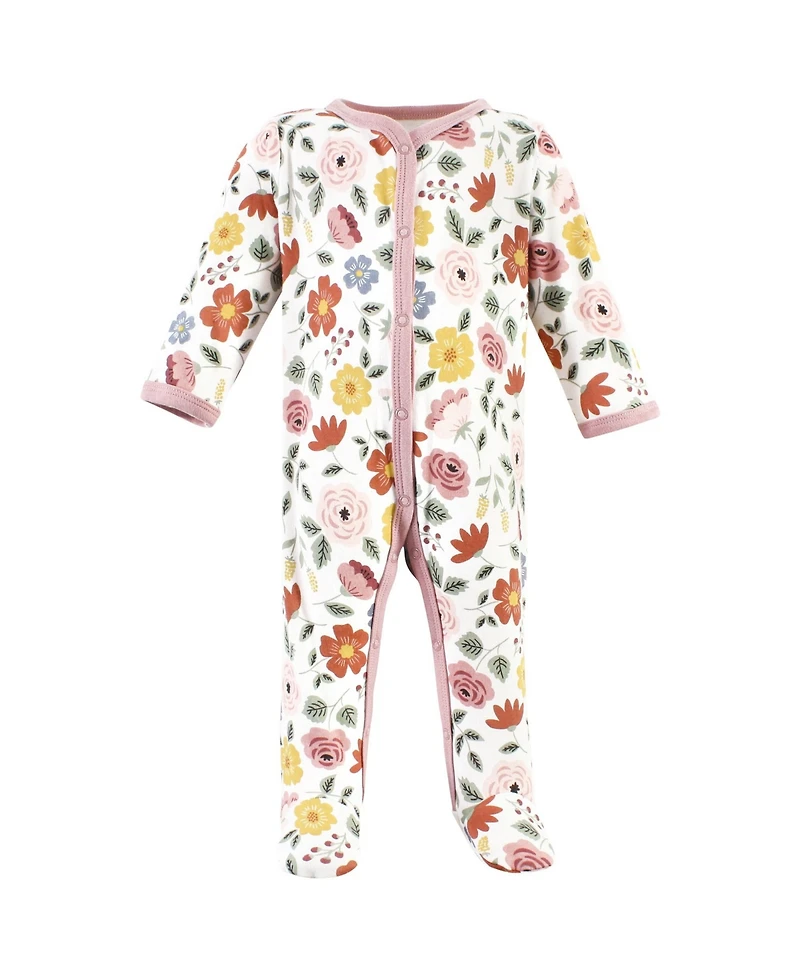 Hudson Baby Baby Boys Hudson Unisex Cotton Outfit Collection with Bodysuit & Bandana Bibs