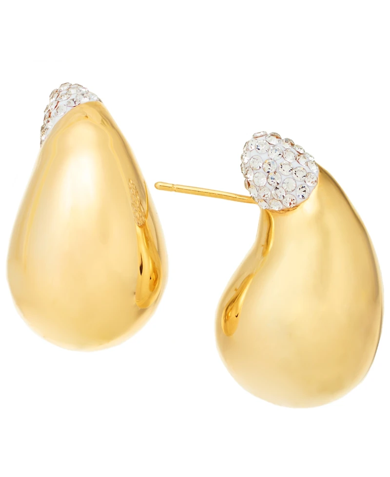 And Now This Clear Crystal Chili Pepper Earring
