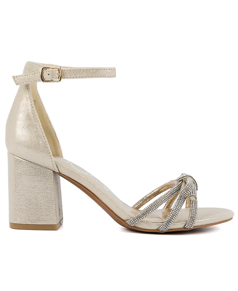 Sugar Women's Nixie Rhinestone Dress Sandals