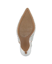 Sugar Women's Jaybird Embellished Slingback Pumps