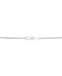 Diamond Four-Claw 17" Collar Necklace (4 ct. t.w.) in 14k White Gold, Created for Macy's